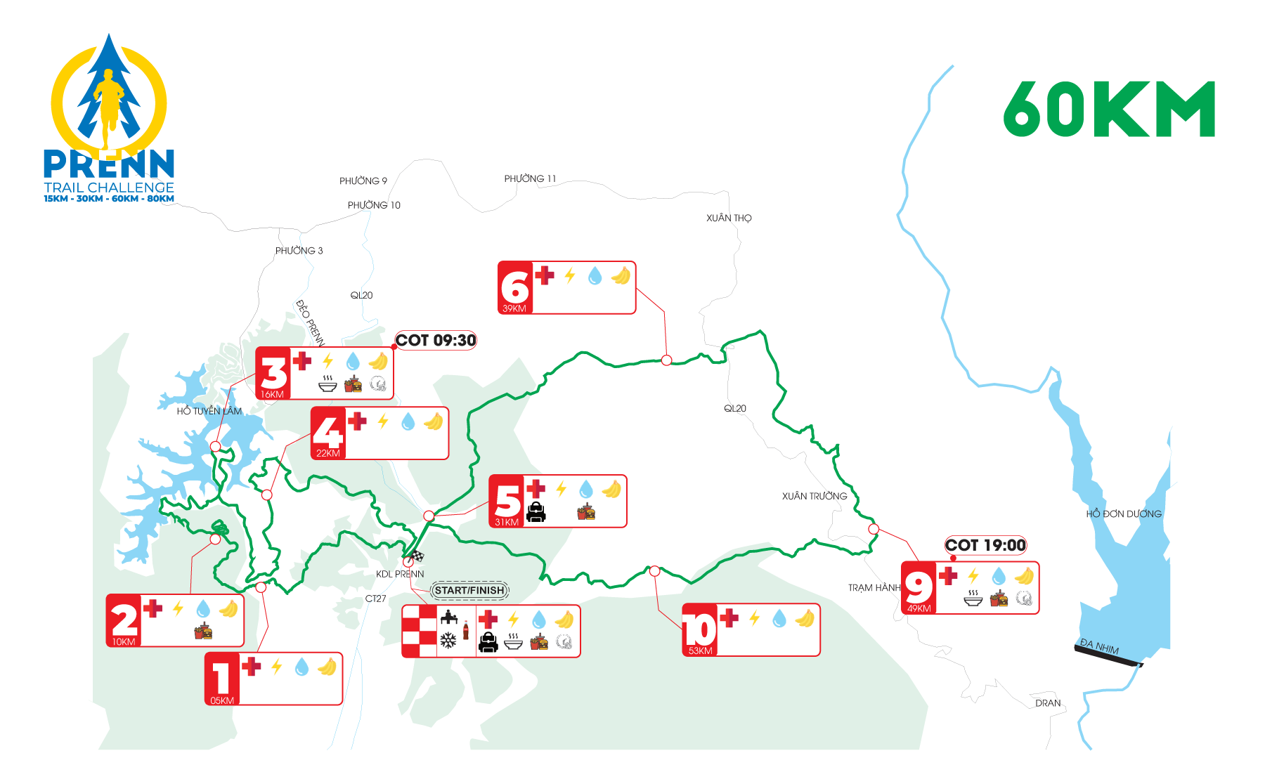 60KM - CHINH PHỤC THỬ THÁCH